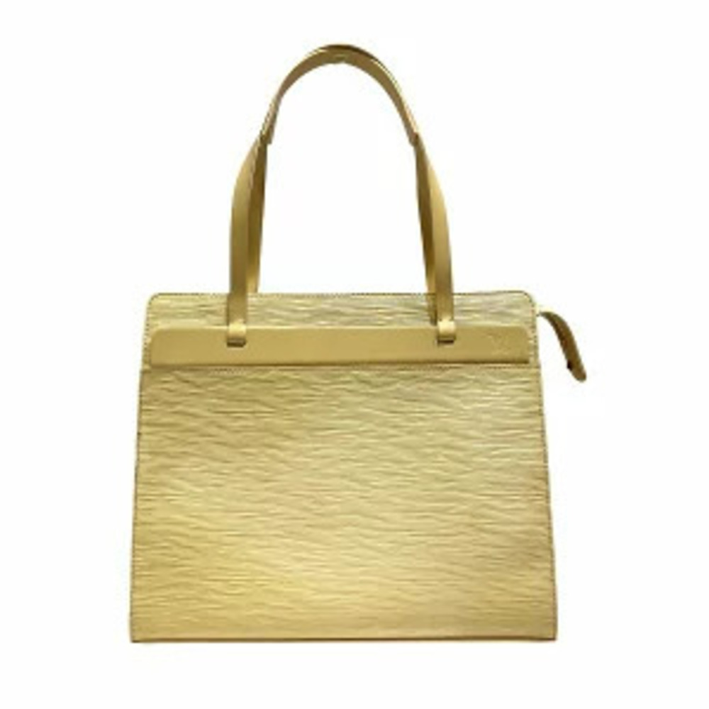 Louis Vuitton Epi Croisette Vanille Bag Handbag Tote